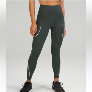 Lululemon High-Waisted Green Leggings